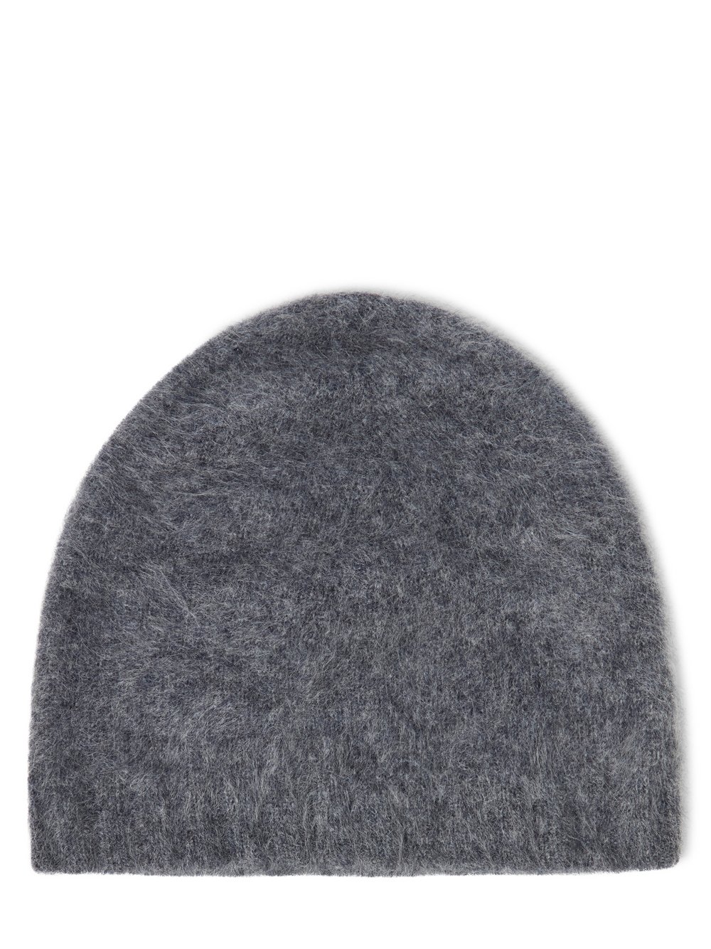 Marie Lund Pure Cashmere Mütze Damen grau meliert, ONE SIZE