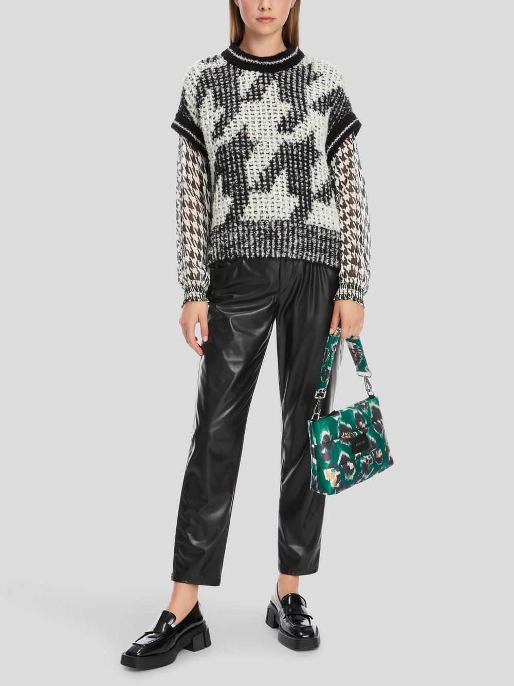 Marc Cain Pullunder Damen mehrfarbig gemustert, 40