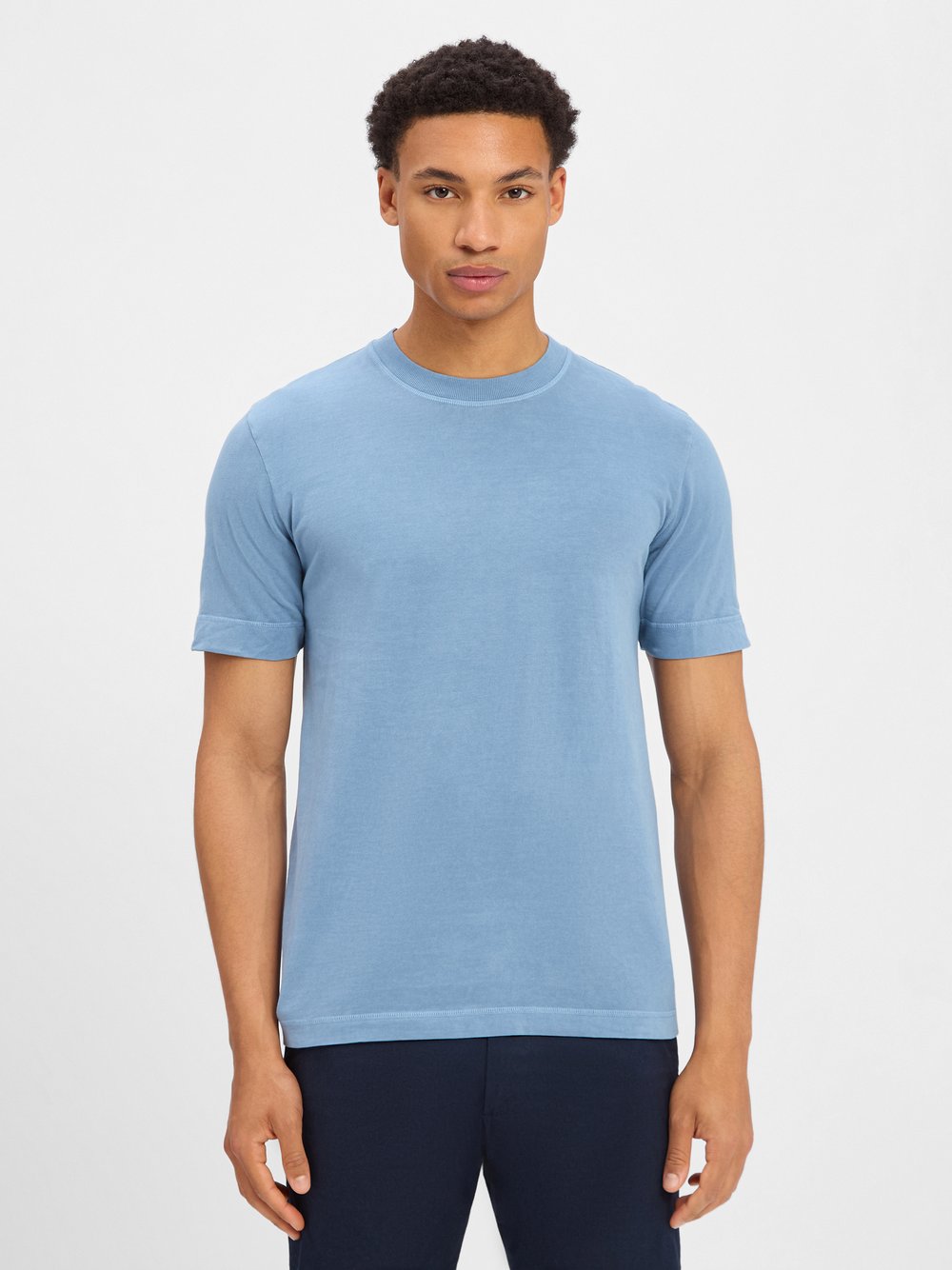 Thumbnail - Drykorn T-Shirt Herren Baumwolle blau, M