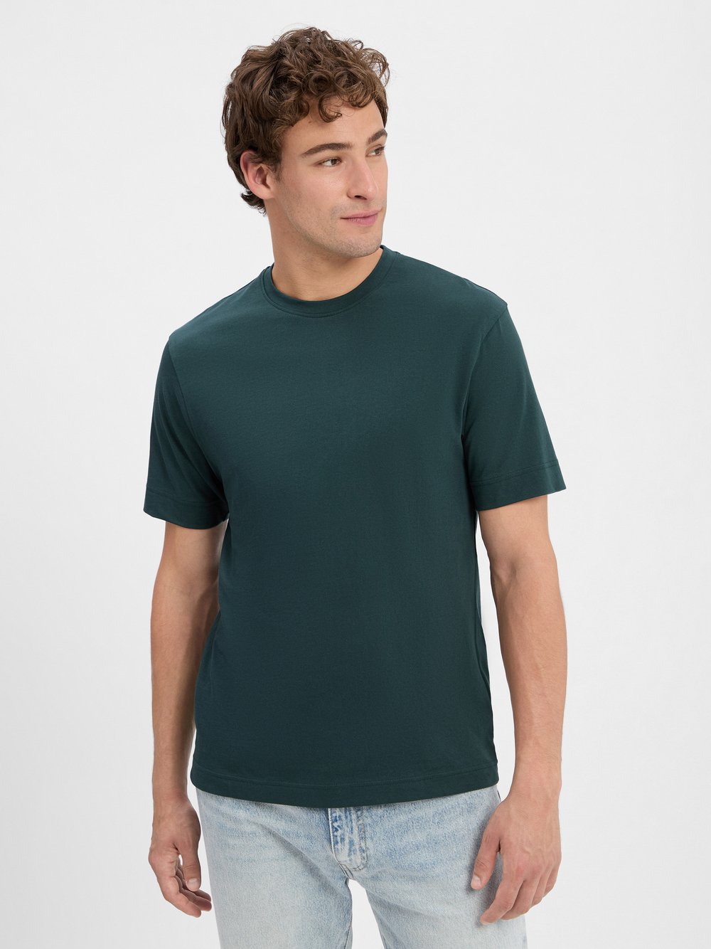 Drykorn T-Shirt Herren Baumwolle grün, XL