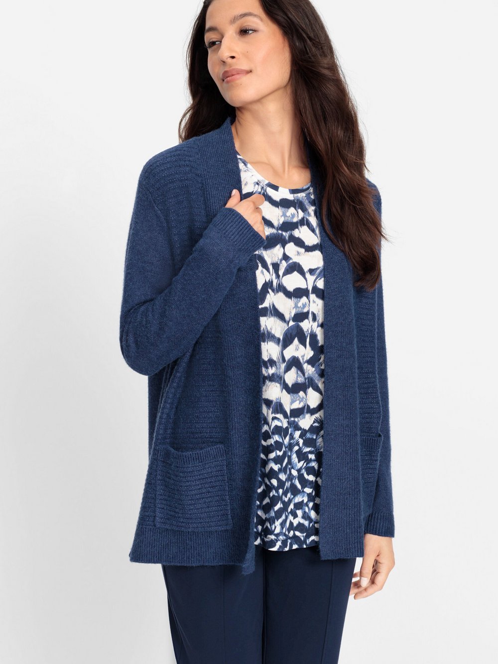 Olsen Cardigan Damen blau, 48