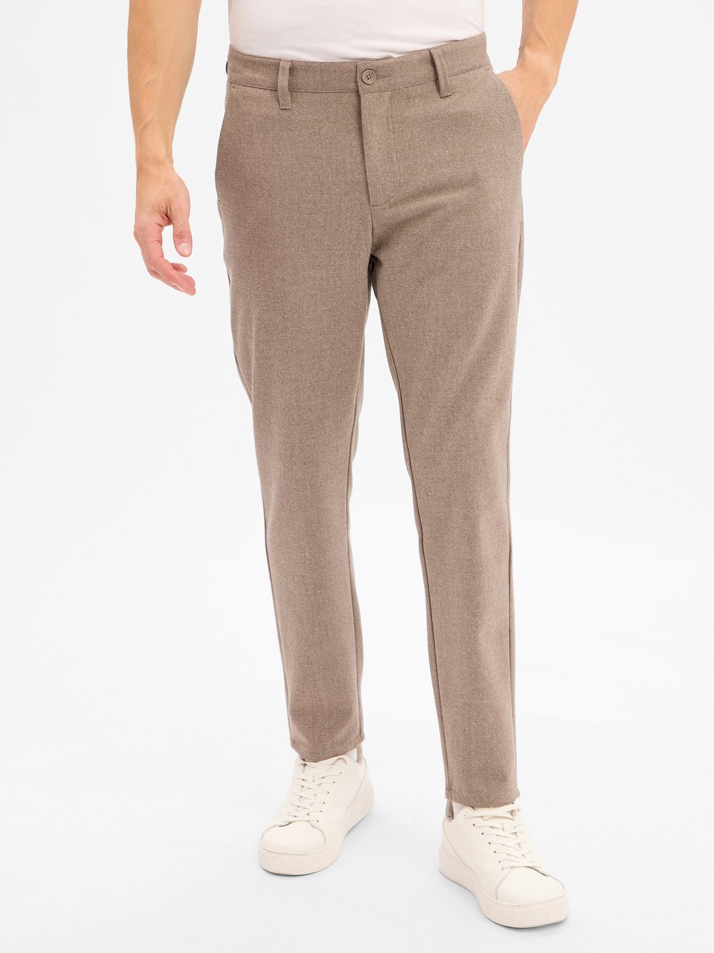 Only&Sons Hose Herren braun meliert, 34-34