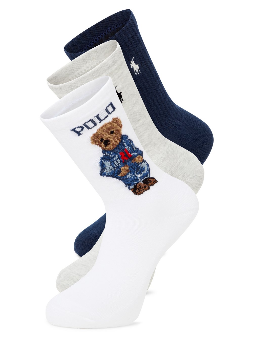 Polo Ralph Lauren Socken im 3er-Pack Damen mehrfarbig, ONE SIZE