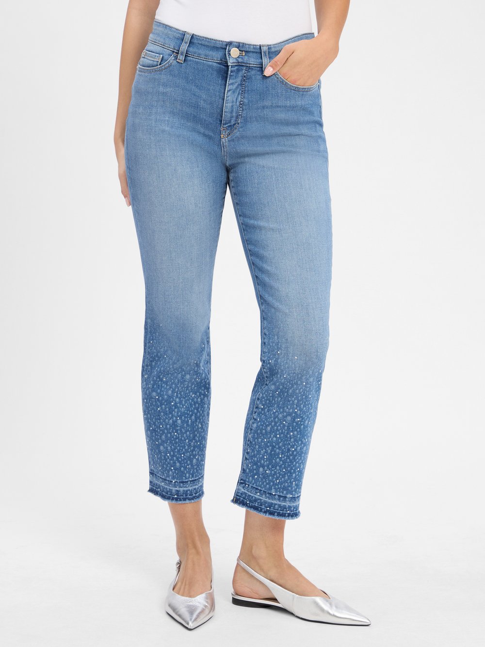 Marc Cain Jeans Damen Baumwolle blau, 44