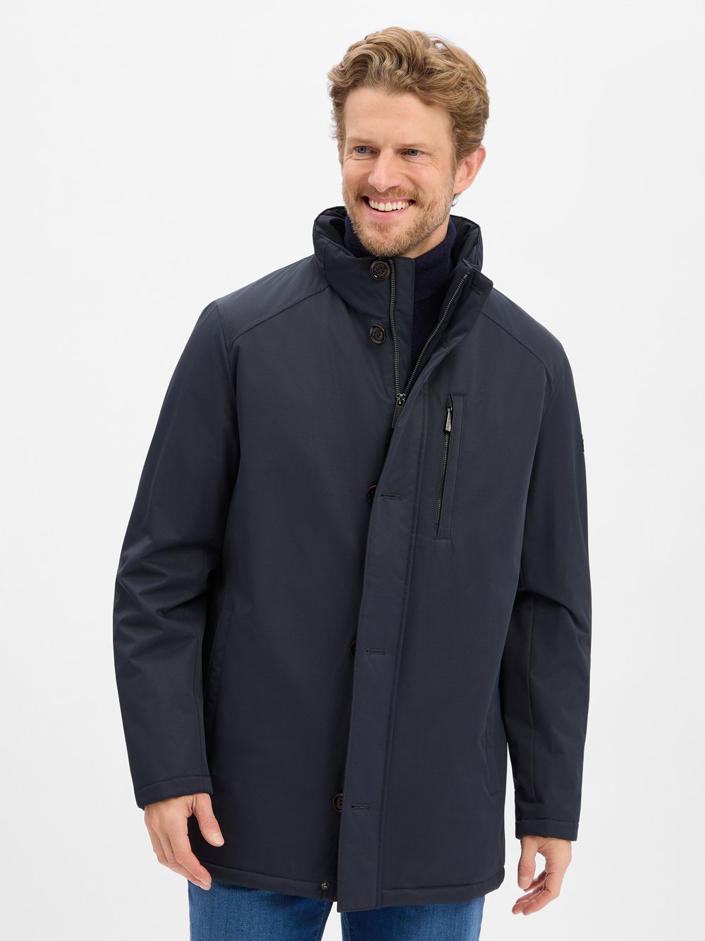 Bugatti Winterjacke Herren blau, 56