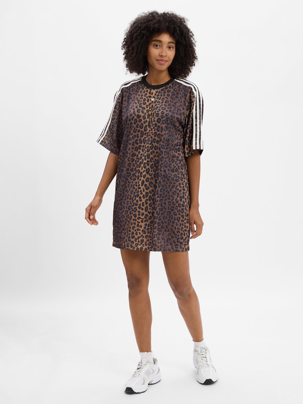 adidas Originals Jerseykleid Damen mehrfarbig gemustert, S