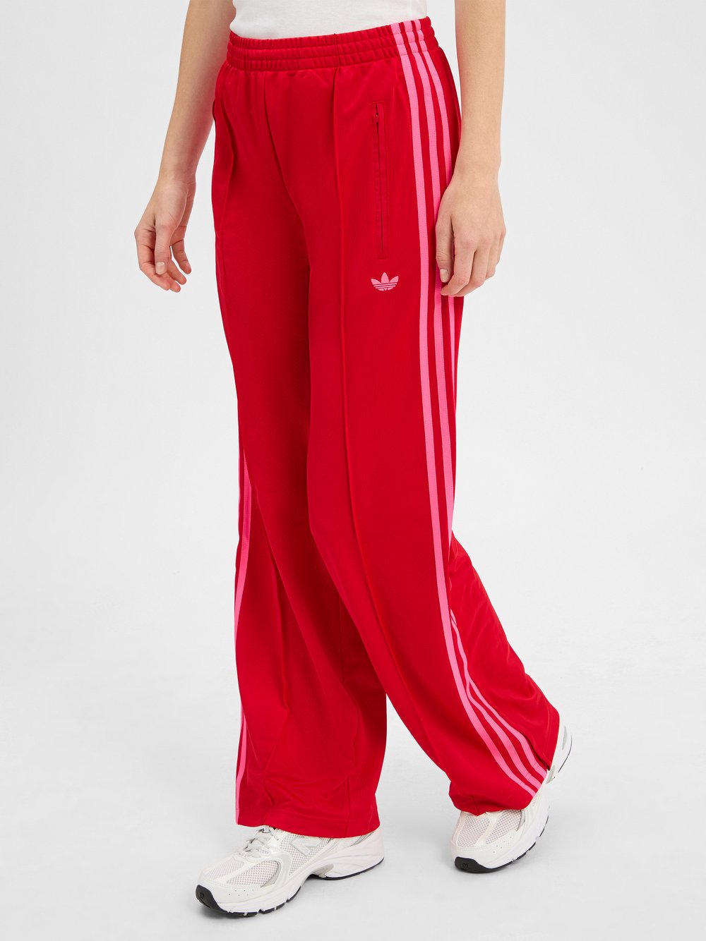 adidas Originals Stoffhose Damen rot, M