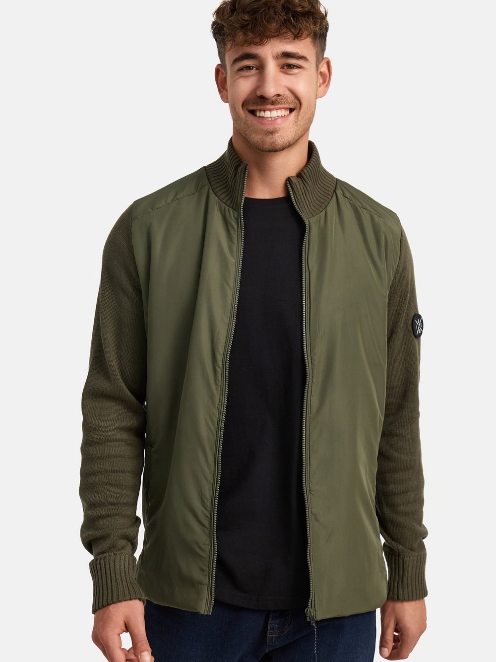 Indicode Übergangsjacke Herren grün, L