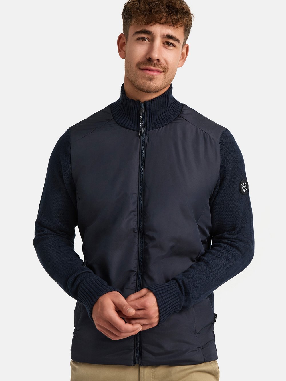 Indicode Übergangsjacke Herren blau, M