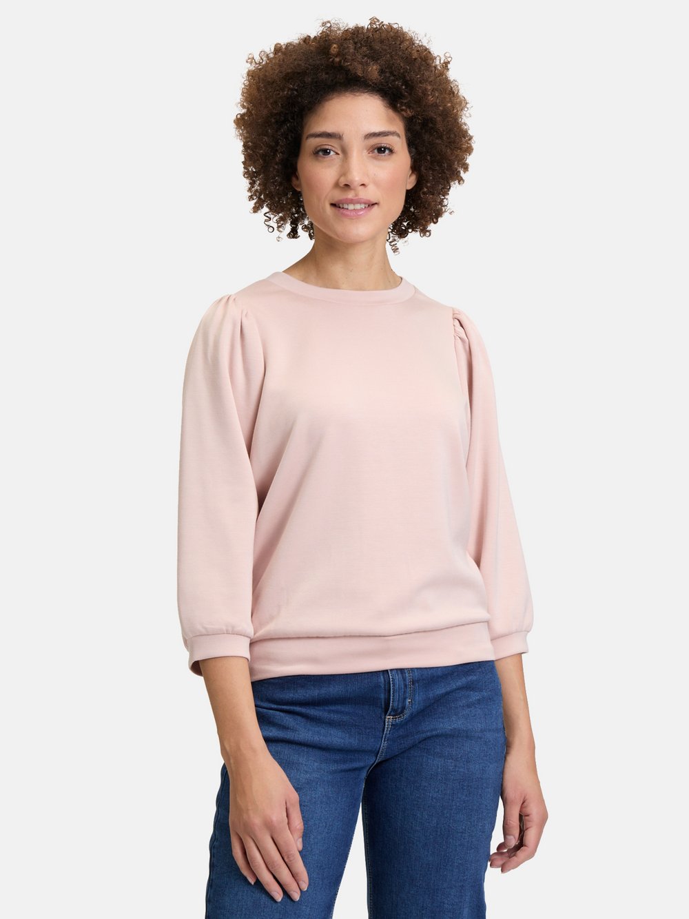 Cartoon Sweatshirt Damen rosa, 42