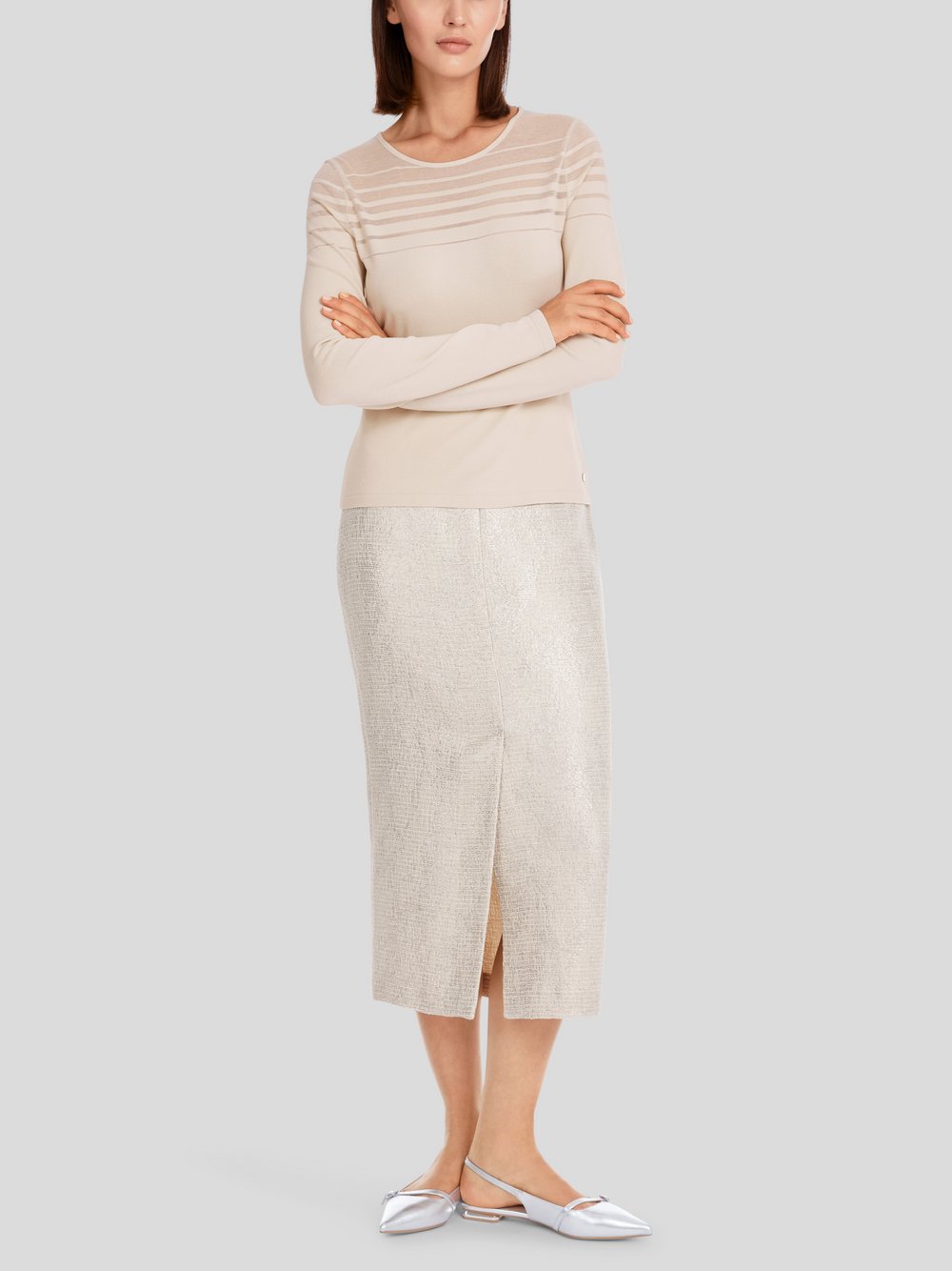Marc Cain Pullover Damen Viskose beige, 40
