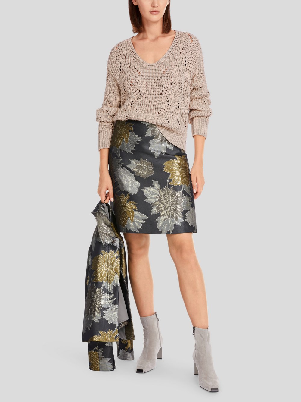 Marc Cain Pullover Damen Viskose beige, 44