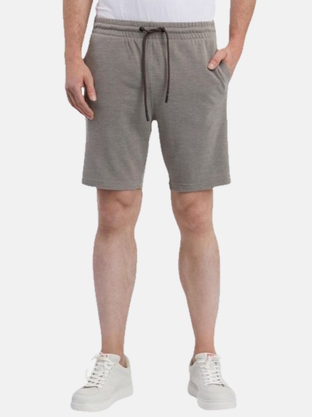 Ragwear Shorts Herren Baumwolle braun meliert, XL