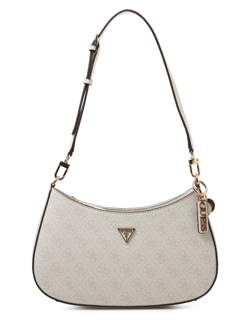 Thumbnail - GUESS Handtasche Damen Kunstleder beige gemustert, ONE SIZE