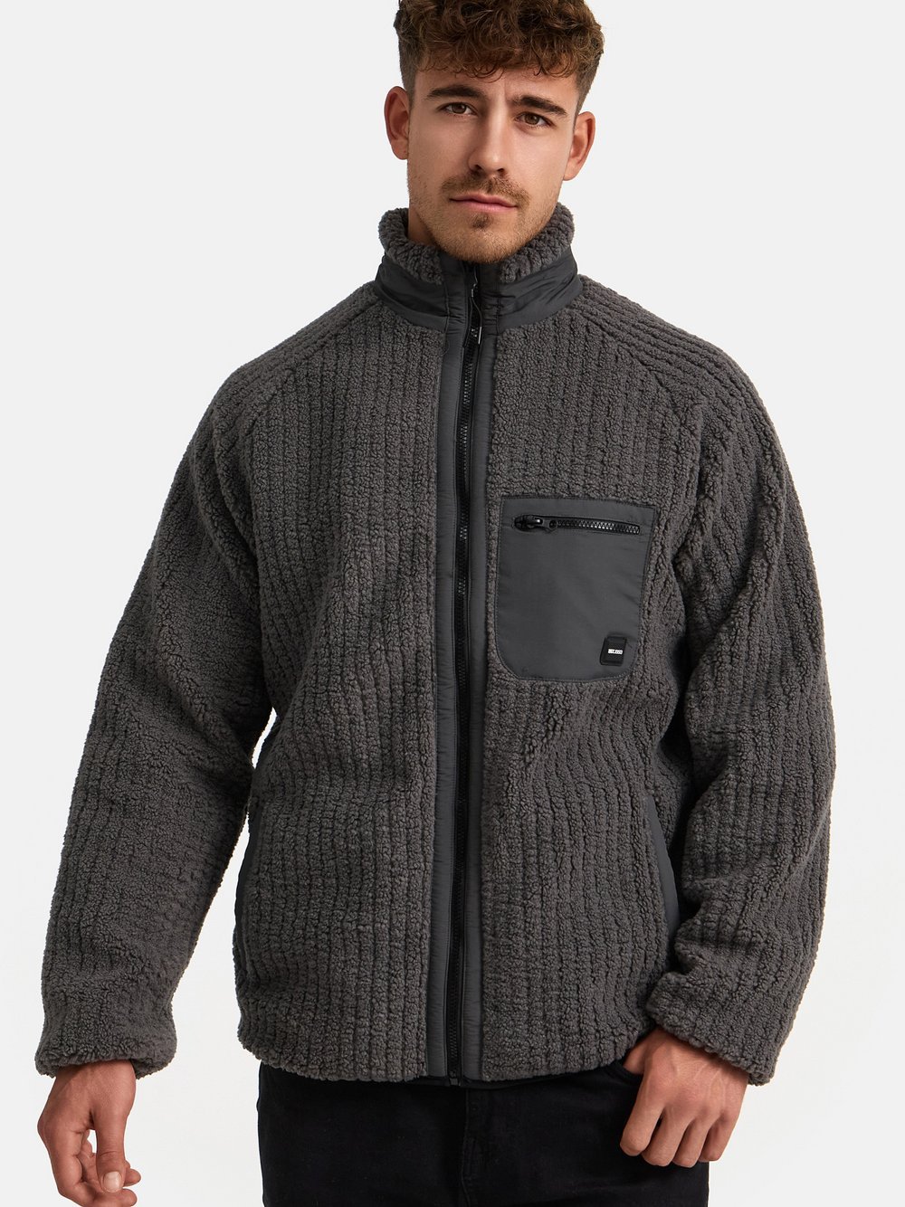 Indicode Übergangsjacke Herren grau, XXL