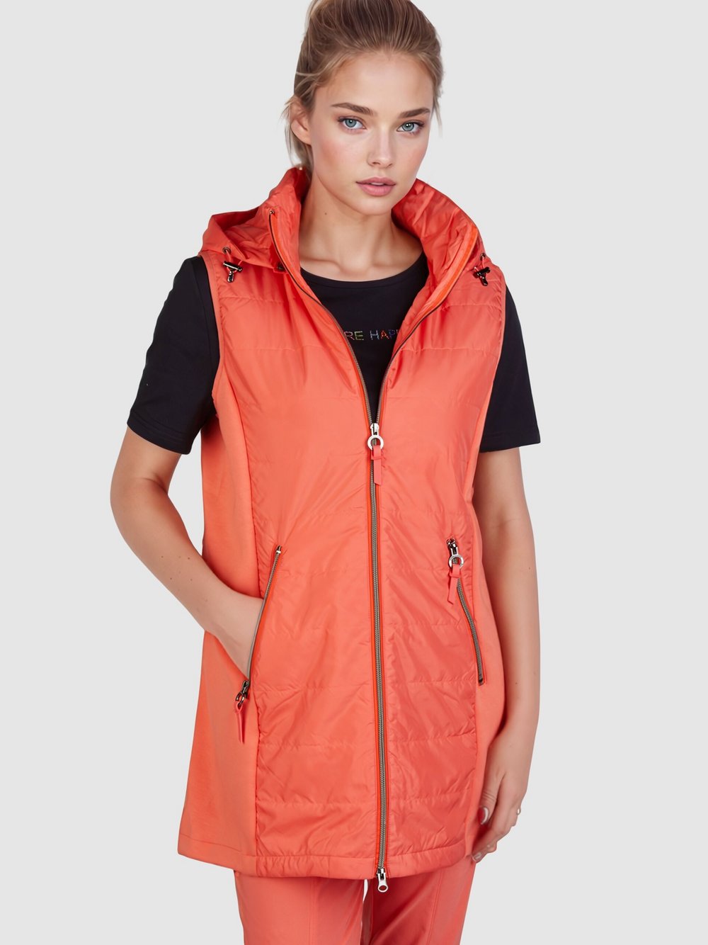 Navigazione Weste Damen orange, 52