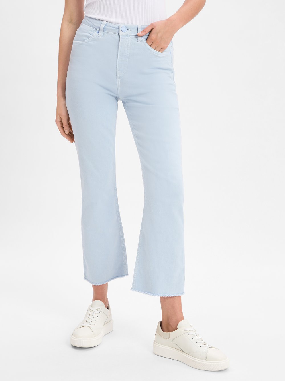 Opus Jeans Damen Baumwolle blau, 42-28