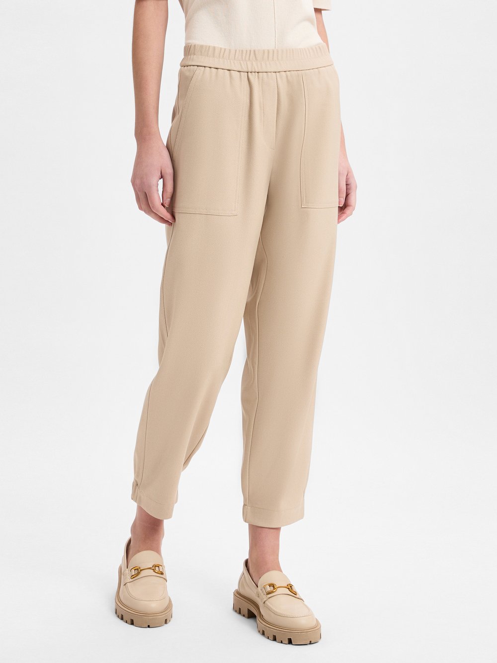 Opus Stoffhose Damen beige, 38