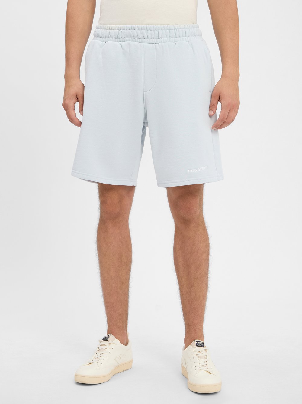 PEGADOR Sweatshorts Herren Baumwolle blau, M