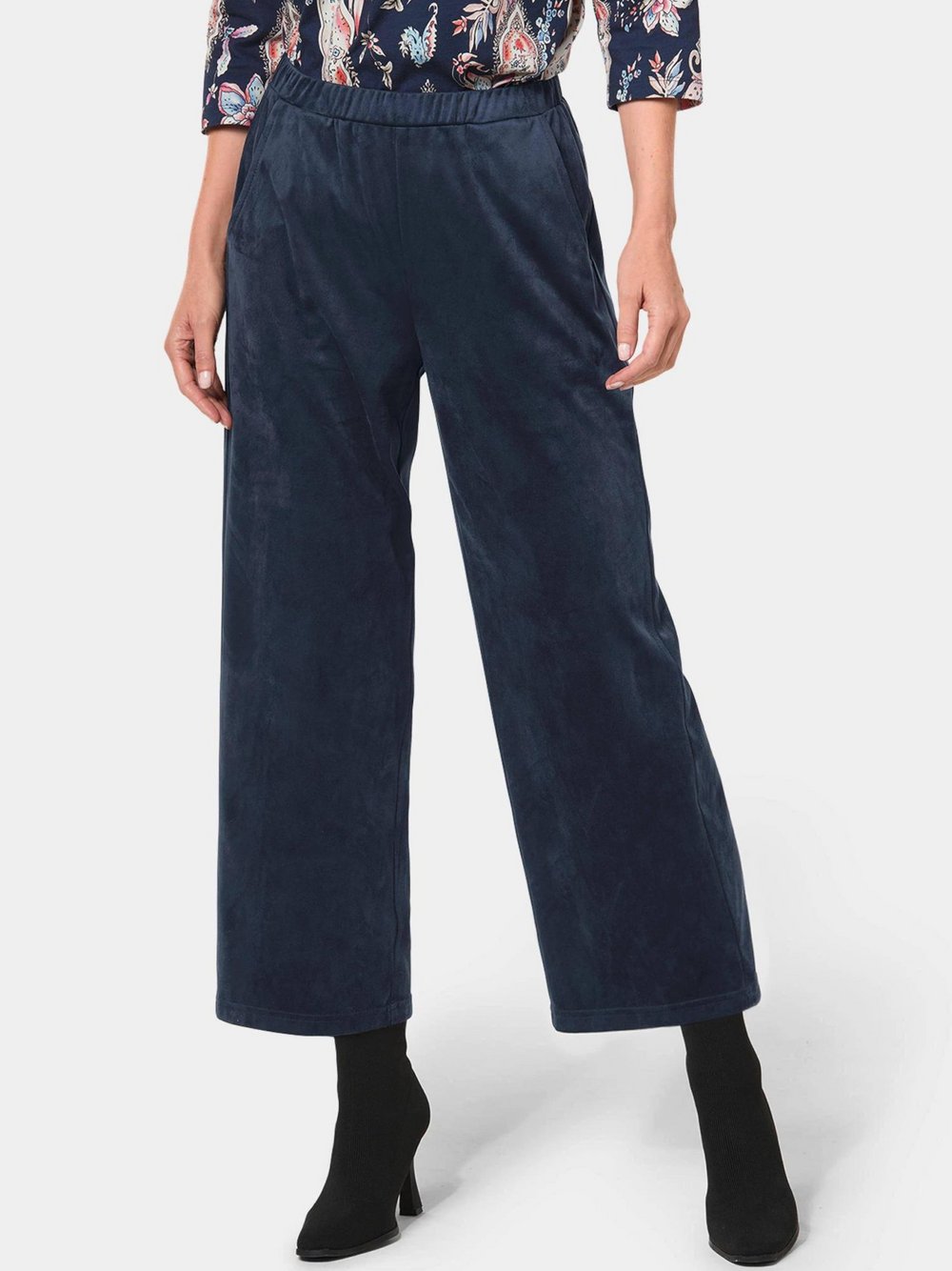 Thumbnail - Goldner Capri- & 7/8-Hosen Damen blau, 20