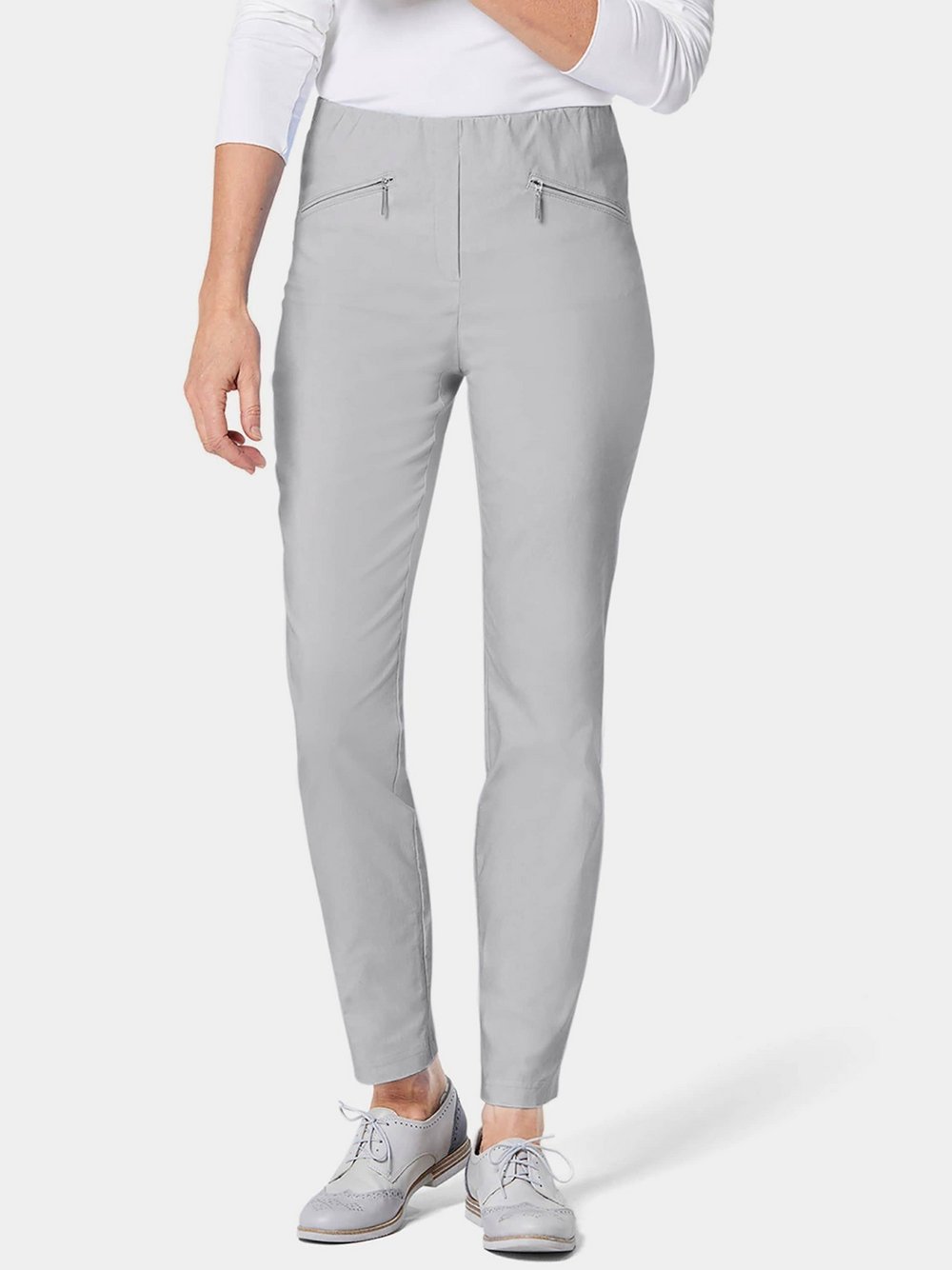 Goldner Bengalinhose LOUISA Damen Baumwolle braun, 38