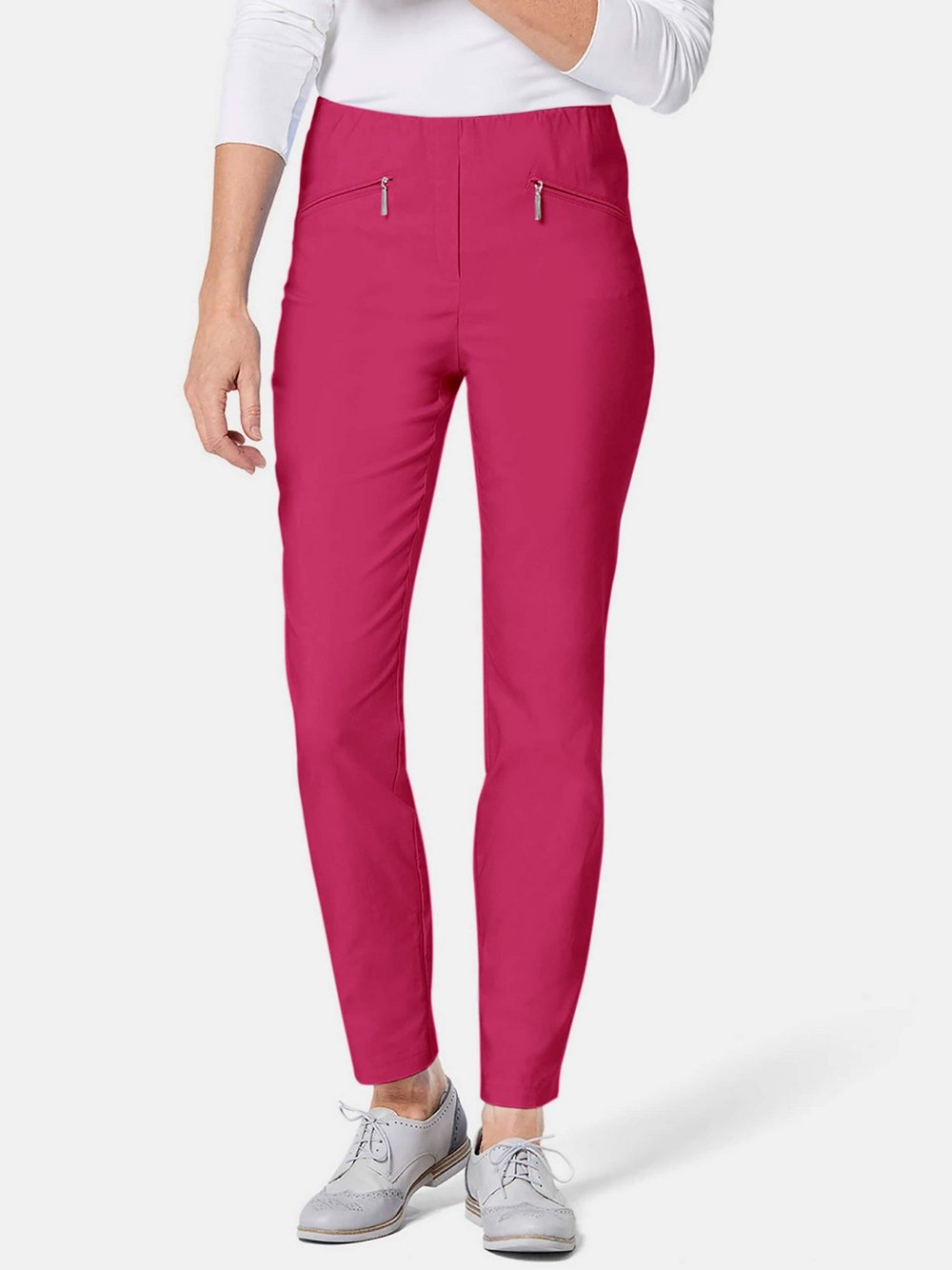 Goldner Bengalinhose LOUISA Damen Baumwolle rosa, 38