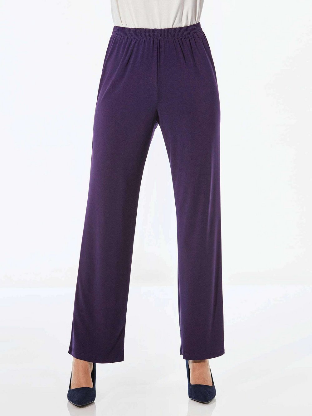 Goldner Slinky-Hose Damen lila, 54
