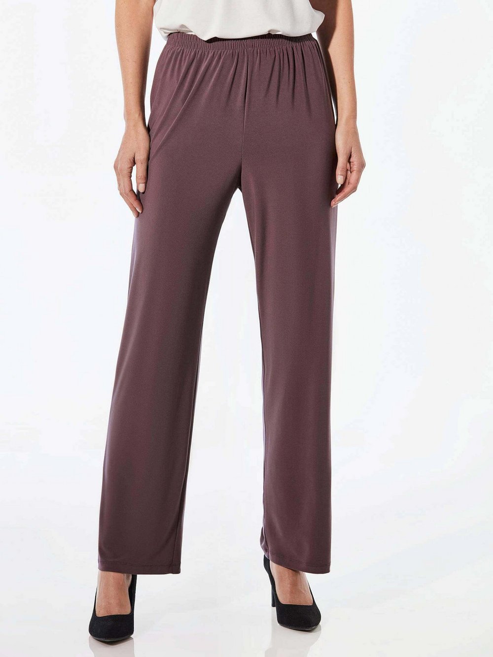Goldner Slinky-Hose Damen lila, 46