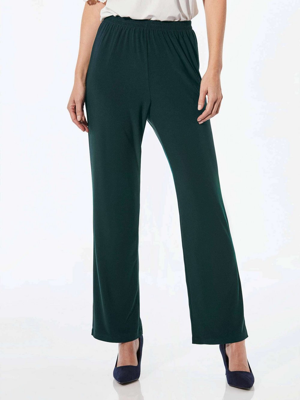 Goldner Slinky-Hose Damen grün, 38