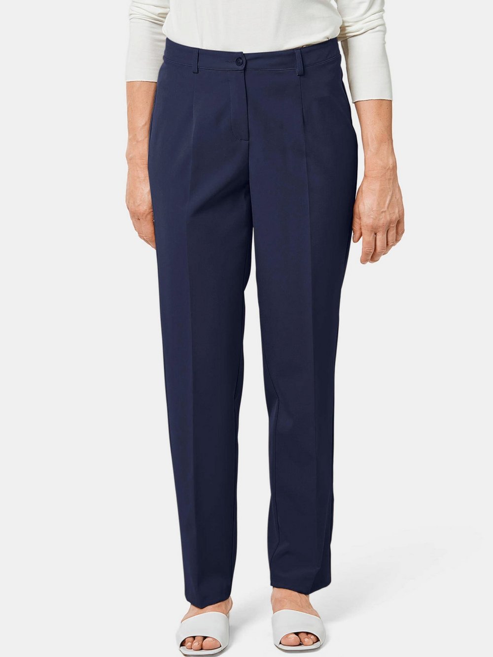 Goldner Hose Damen blau, 46