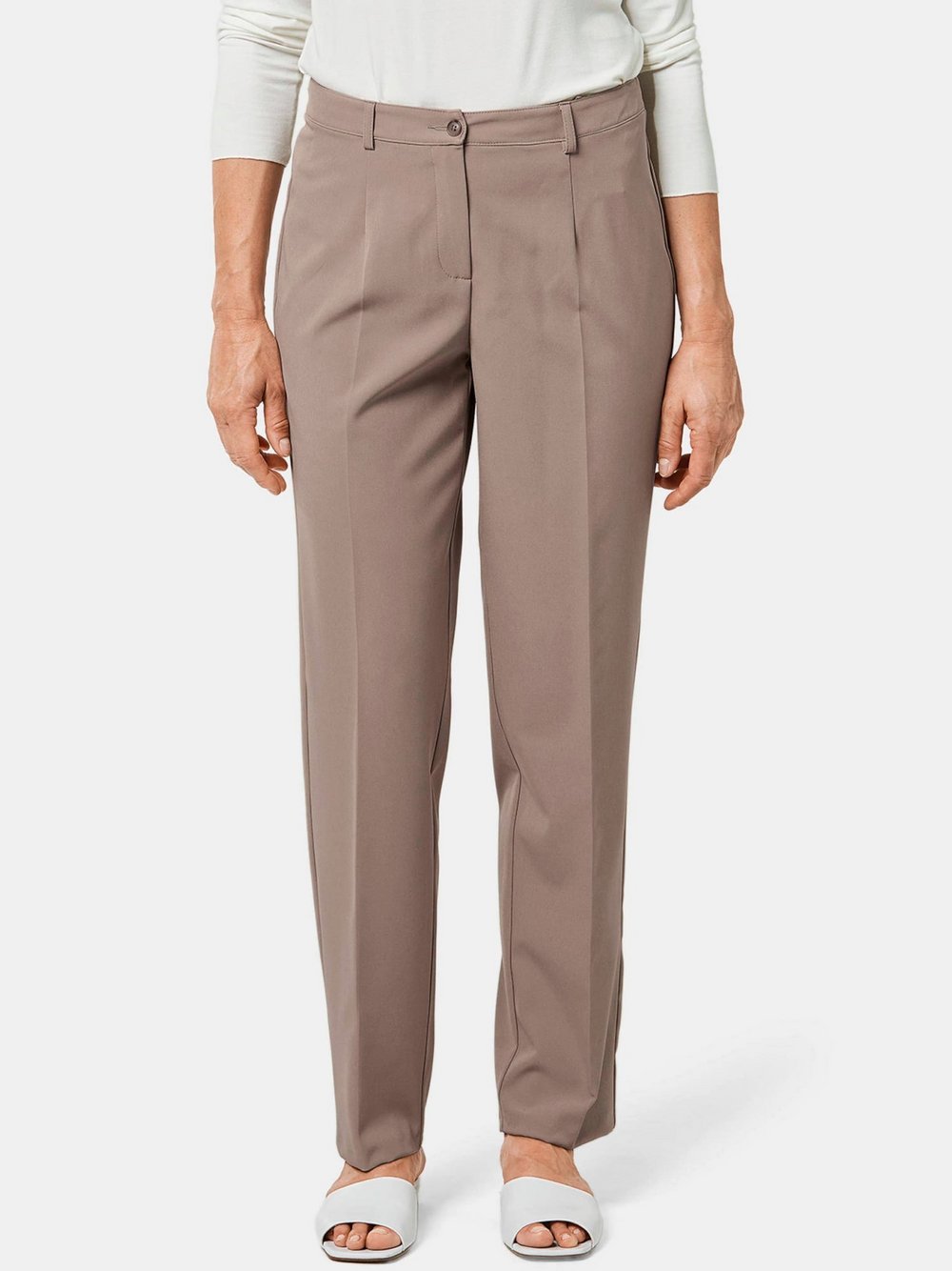 Goldner Hose Damen braun, 38