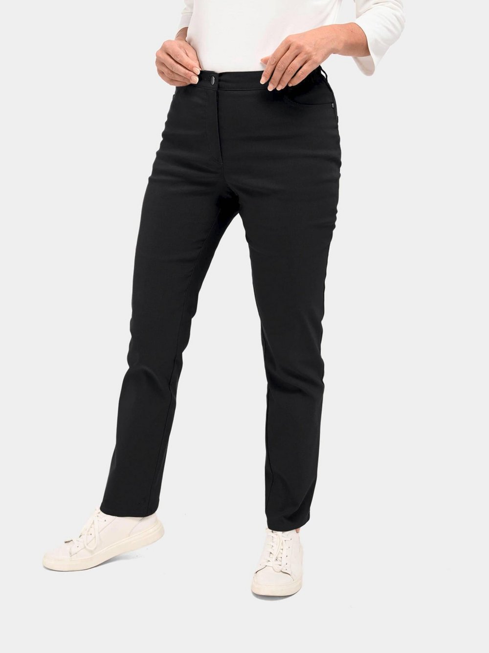 Thumbnail - Goldner Super-Stretch-Hose CARLA Damen Viskose schwarz, 38