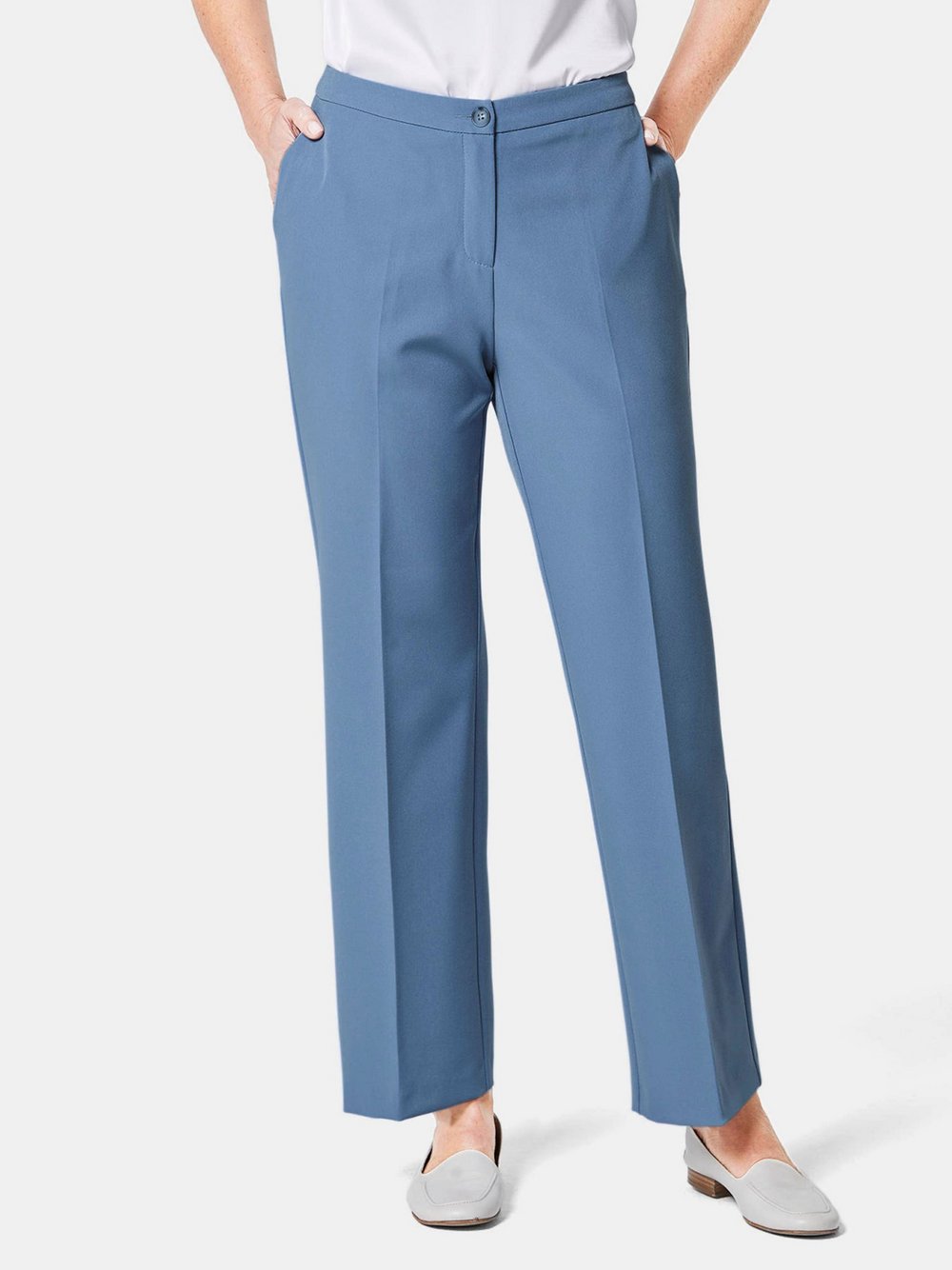 Goldner Hose Damen blau, 42