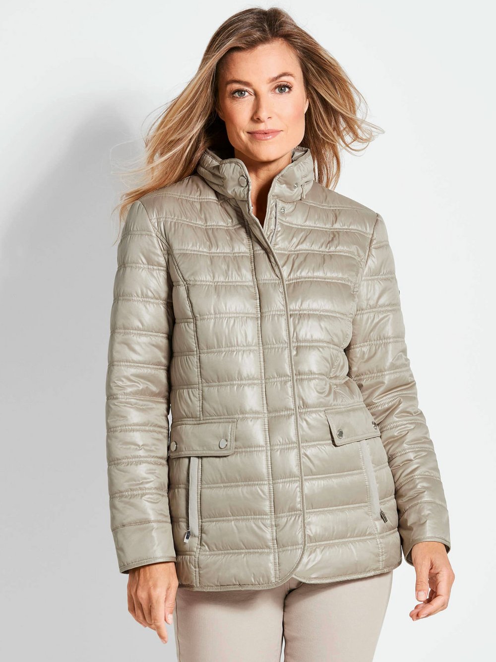 Goldner Steppjacke Damen braun, 46