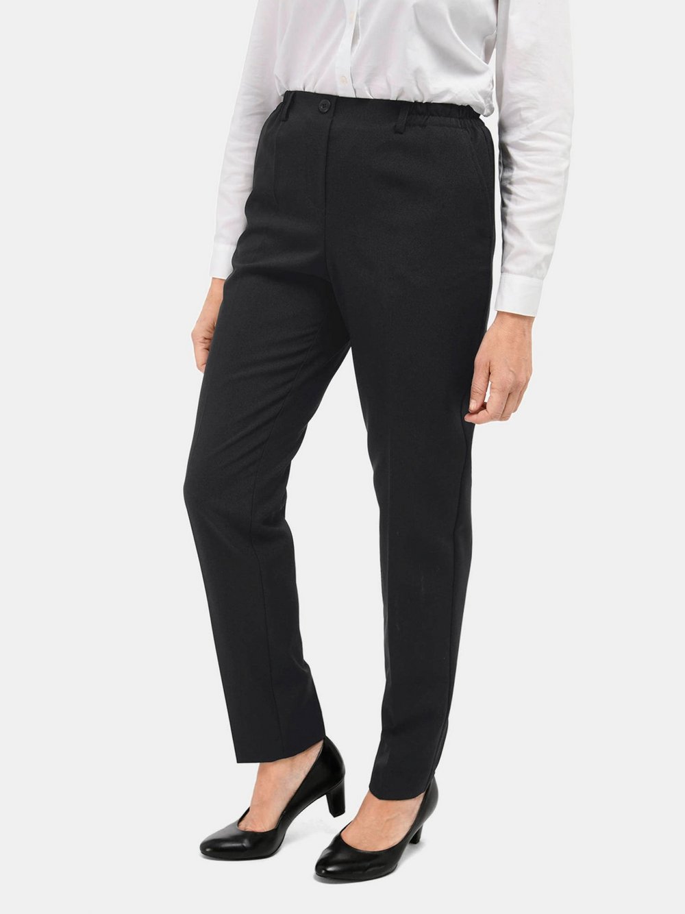 Goldner Schlupfhose-MARTHA Damen schwarz, 40