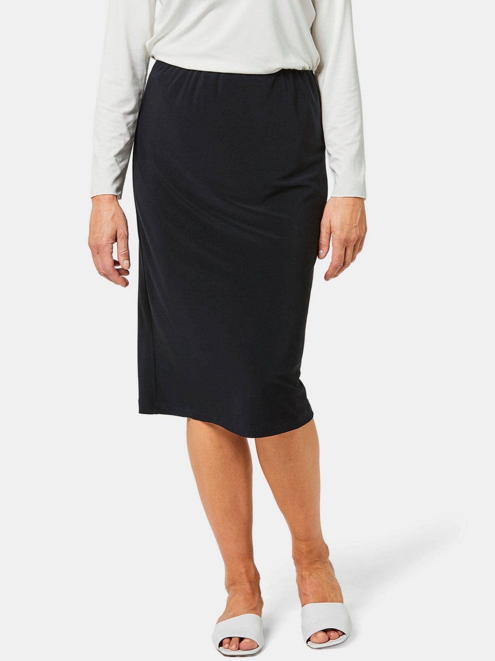 Goldner Schlupfrock Damen schwarz, 38