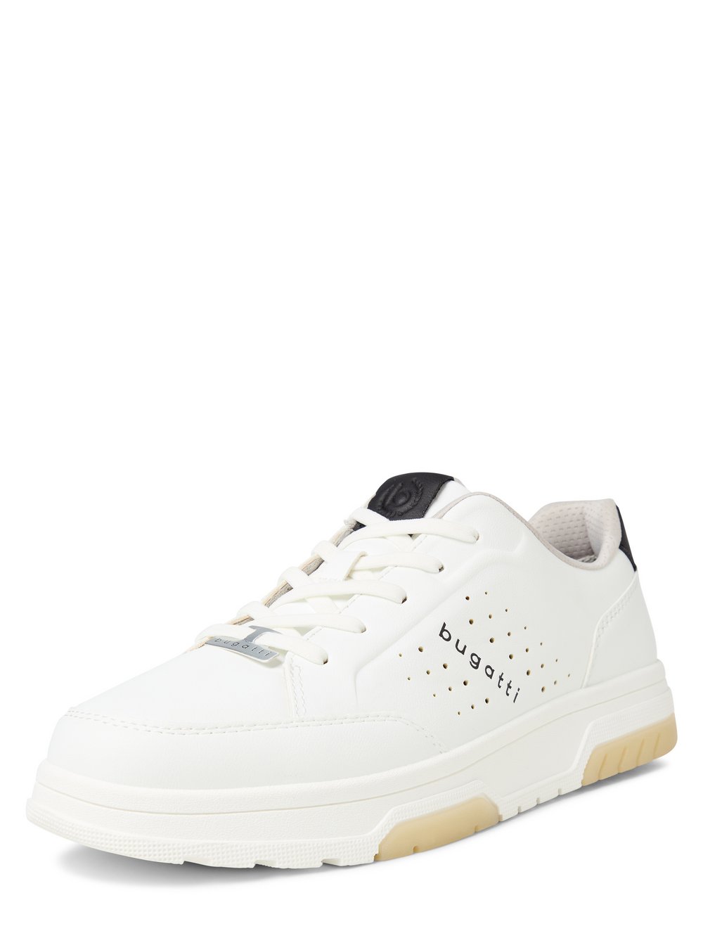 Bugatti Sneaker Herren Kunstleder weiß, 41
