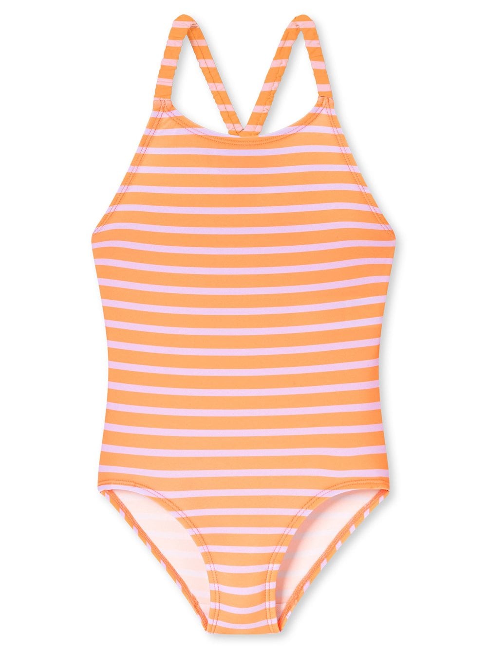 Thumbnail - Schiesser Badeanzug  Mädchen rot gestreift, 98