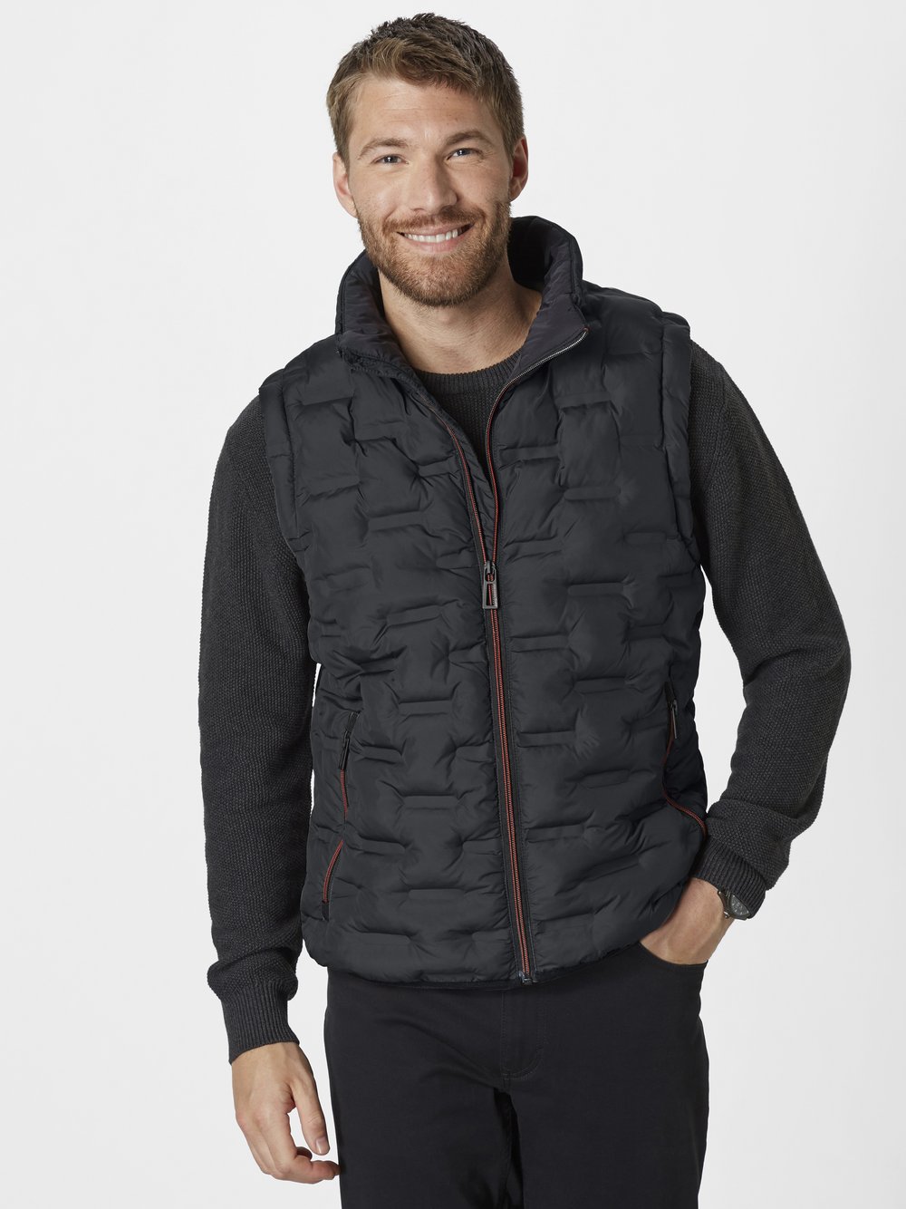 Redpoint Steppweste Herren schwarz, S