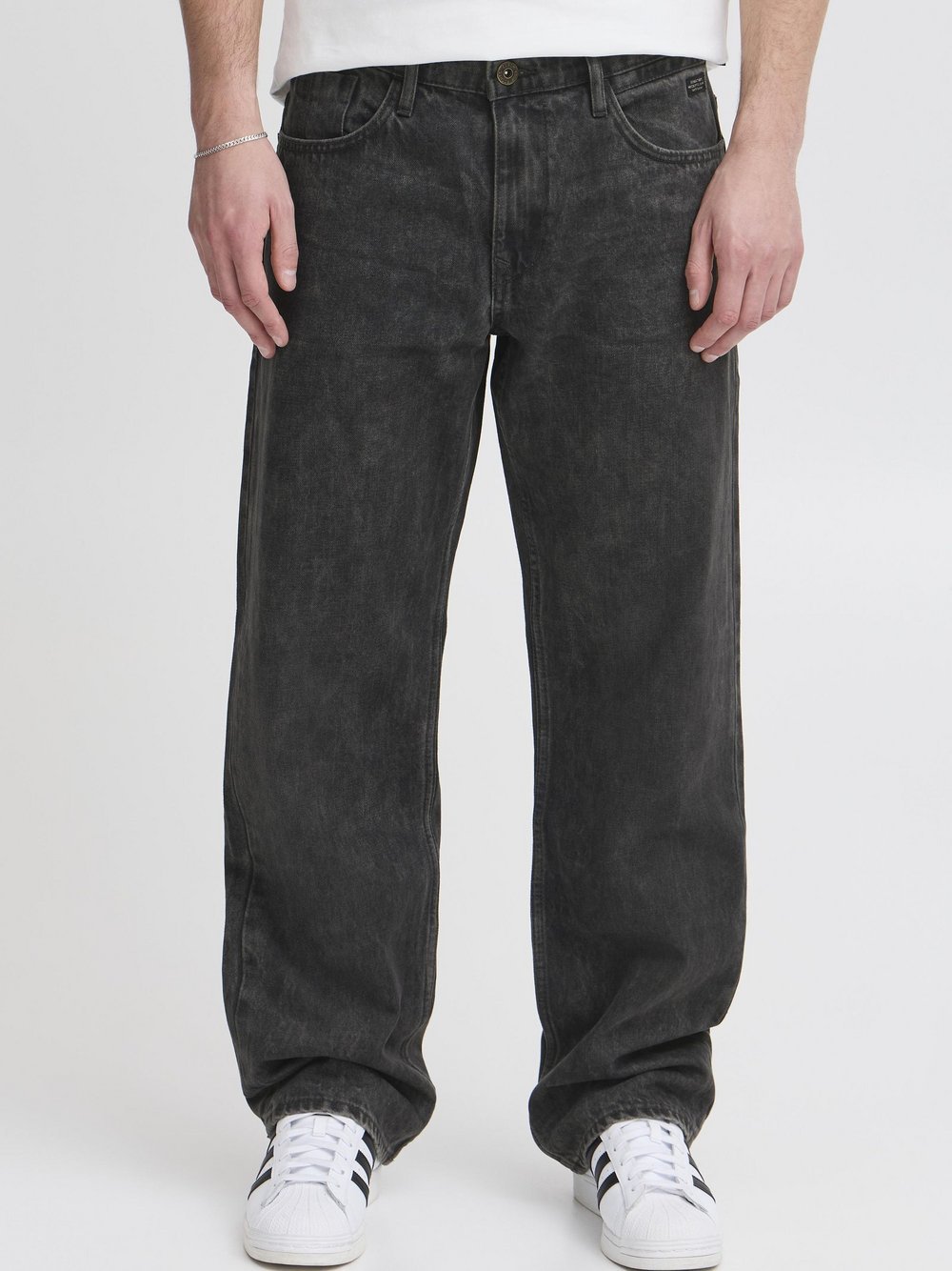 BLEND Bequeme Jeans Herren Baumwolle grau, 31-34