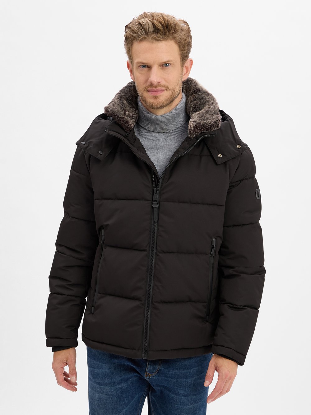 Strellson Winterjacke Herren schwarz, 56