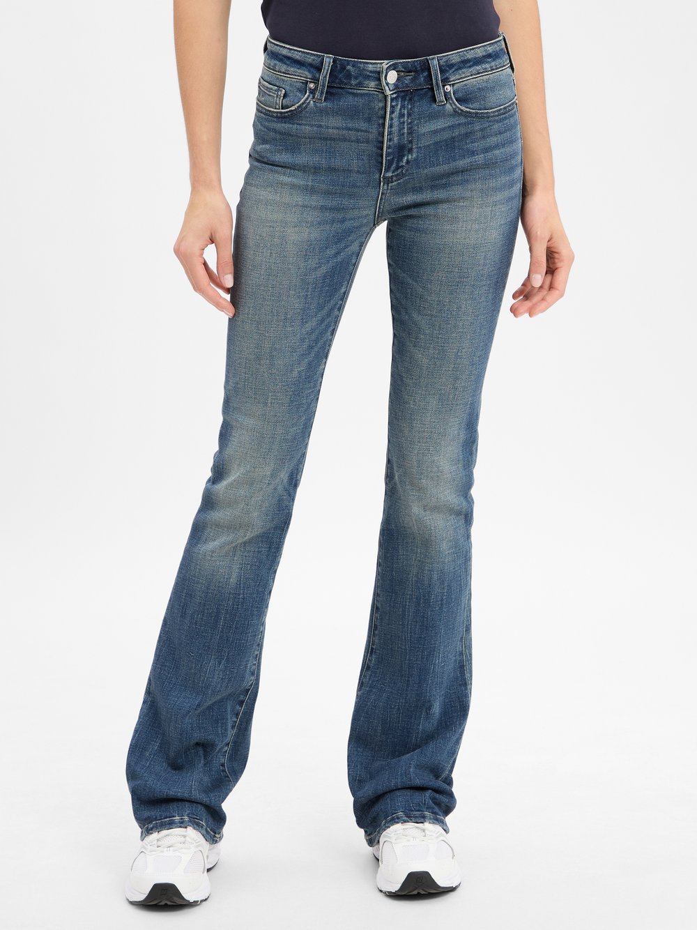 Armani Exchange Bootcut Jeans Damen Baumwolle blau, 30