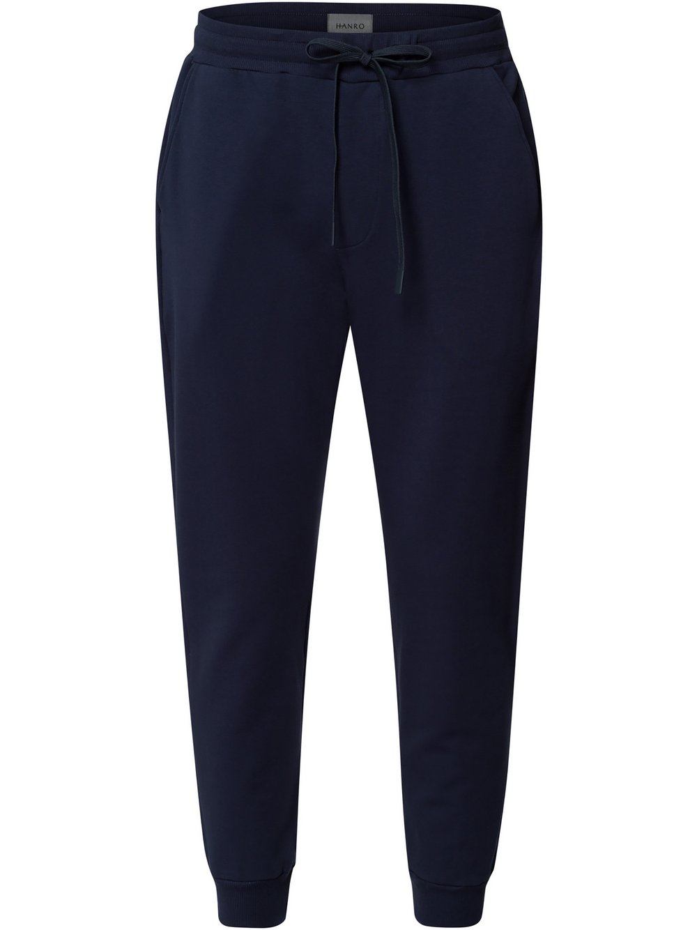 Hanro Pyjamahose  Herren Jersey blau, S