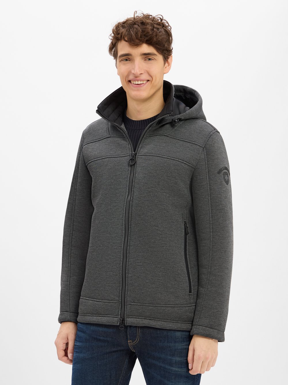 Wellensteyn Kapuzenjacke Herren mehrfarbig gestreift, XXL