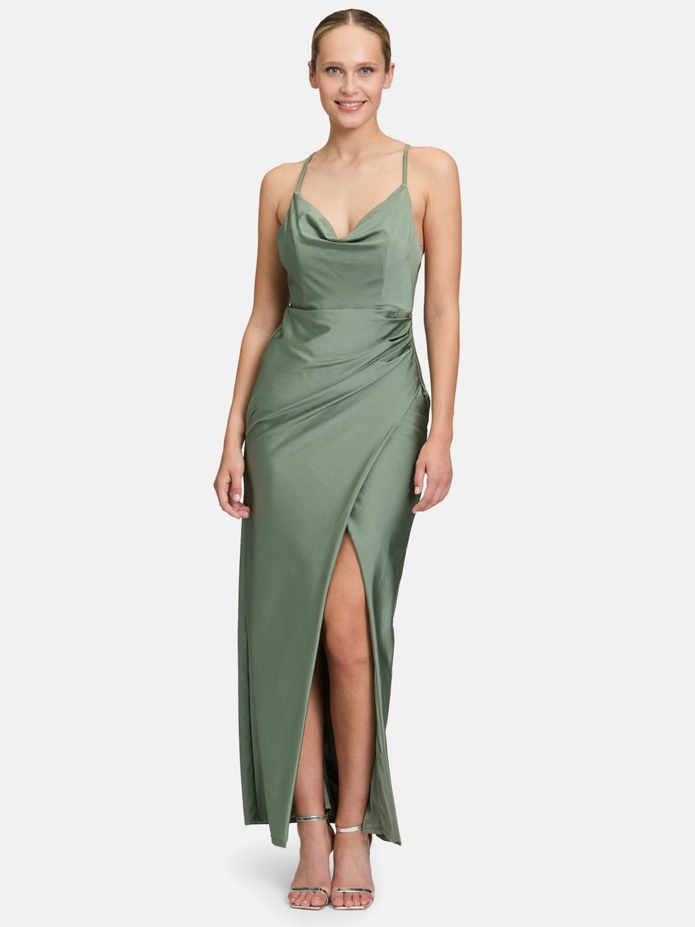 Vera Mont Abendkleid Damen Polyamid grün, 32
