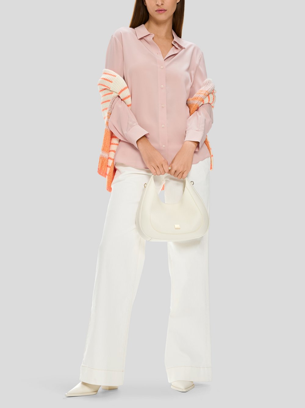 Thumbnail - Marc Cain Bluse Damen Seide rosa, 36
