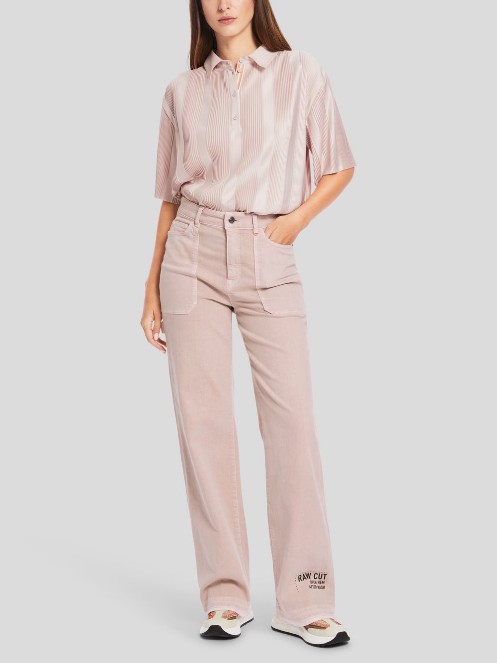 Marc Cain Jeans Damen Baumwolle rosa, 36