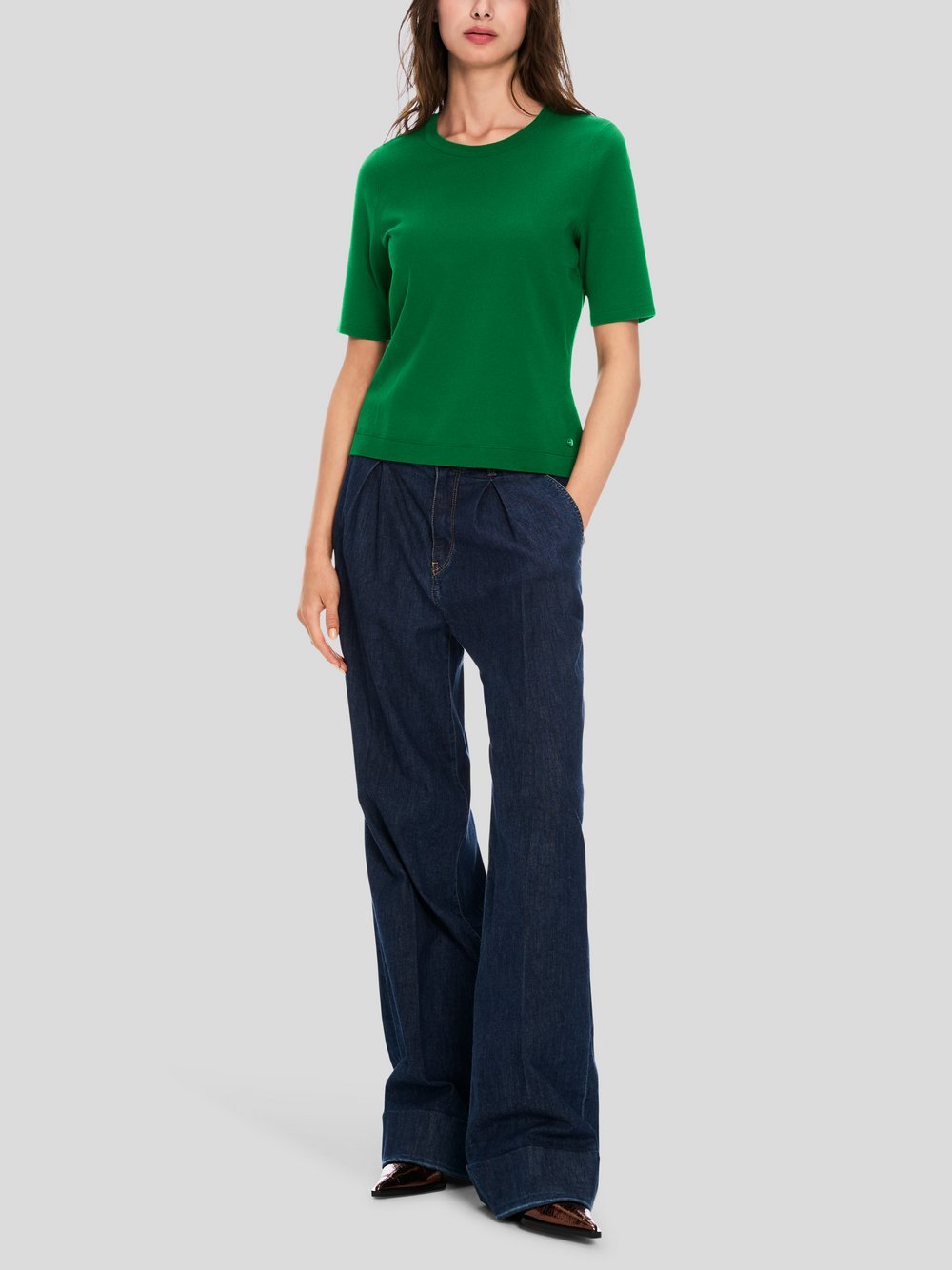 Marc Cain Pullover Damen Viskose grün, 40