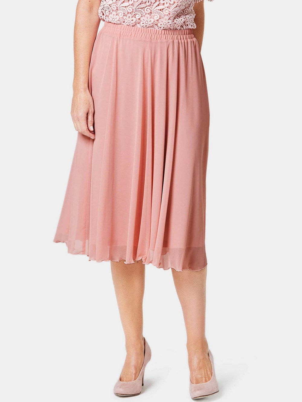 Goldner Rock Damen rot, 44