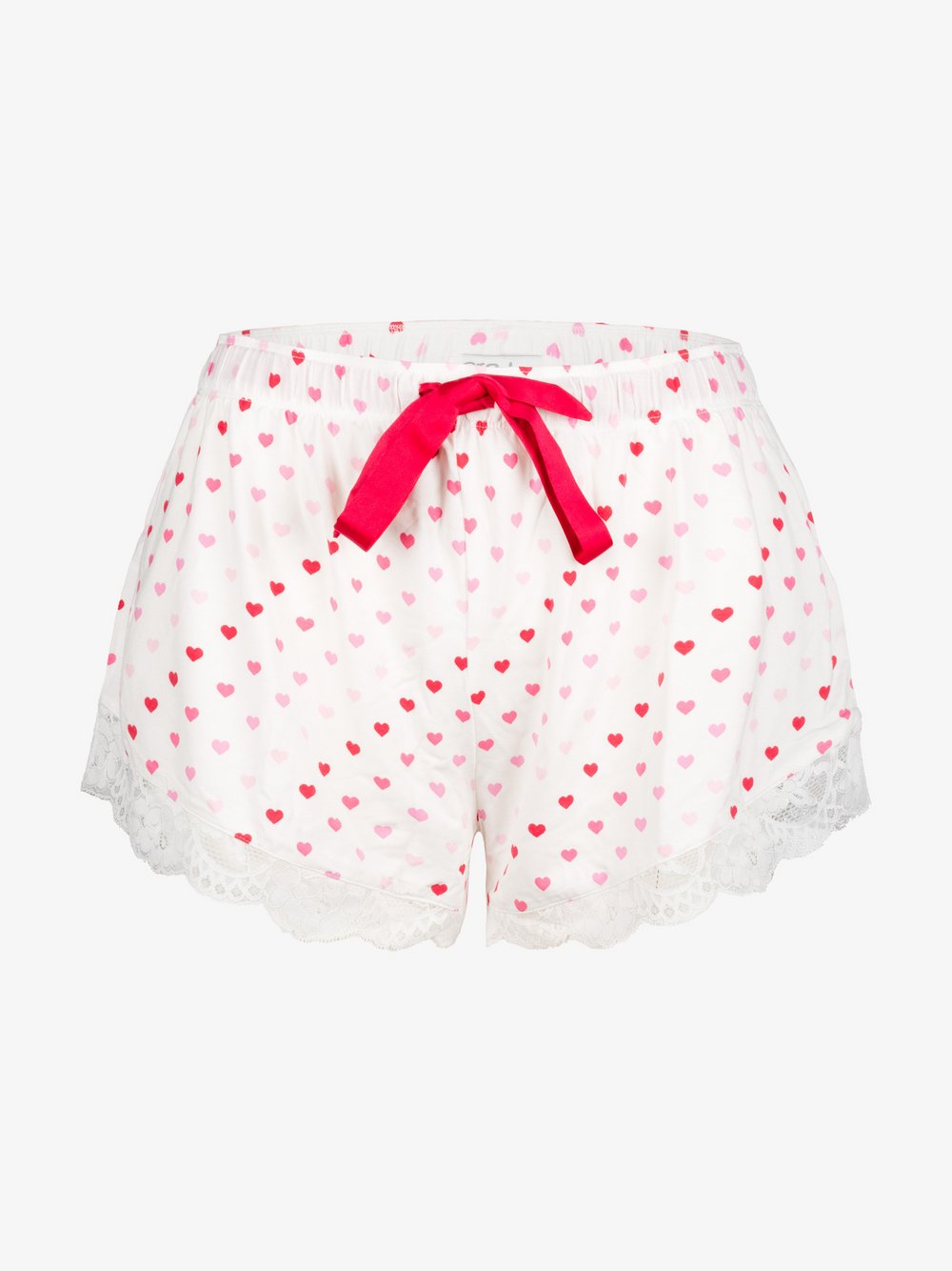 Thumbnail - PJ Salvage Pyjamashorts Damen weiß bedruckt, XL